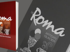 Sérigraphie menu glacier italien