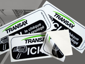 Vitrophanie recto verso