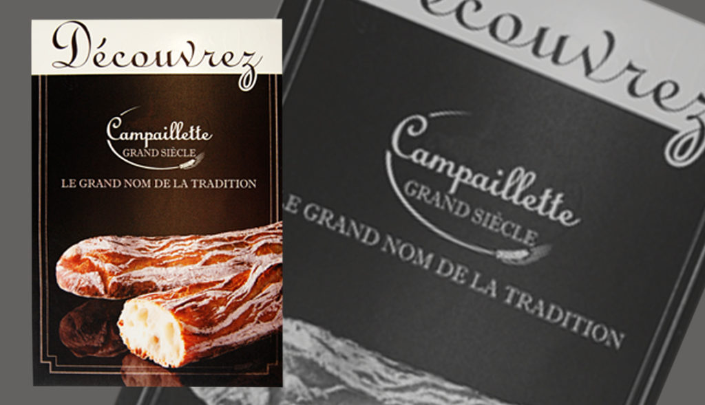 Autocollant vitrine publicitaire pour boulangerie